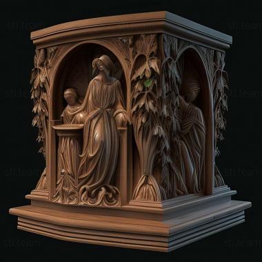 3D model Altar (STL)